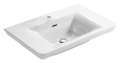 Раковина Globo Relais RE080 bianco lucido