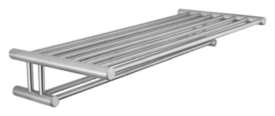 Полка для полотенец Nofer Roma 16822.S Матовый хром