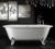Чугунная ванна Elegansa Gretta 170x75 ножки Хром