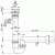 Сифон для кухонной мойки Alcaplast A810-DN40 Белый
