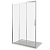 Душевая дверь в нишу Good Door Orion WTW-100 100 профиль Хром стекло прозрачное