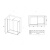 Душевая перегородка RGW Walk In WA-20B 140x80 профиль Черный стекло прозрачное