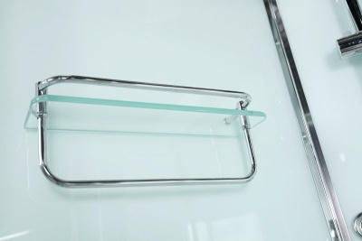 Душевая кабина BelBagno Uno R-2 90x90 профиль Хром стекло прозрачное