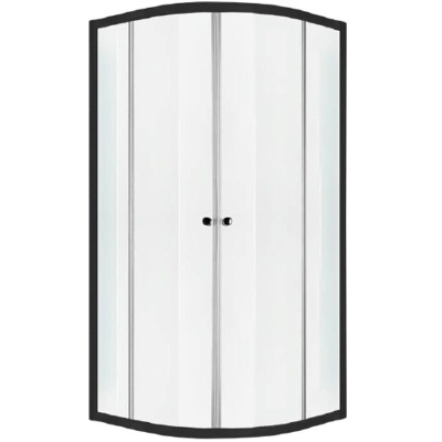 Душевой уголок AM.PM Joy 90x90 W85G-205-090GT профиль Графит стекло прозрачное