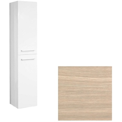 Шкаф пенал Villeroy&Boch 2Day2 35 подвесной Белый L