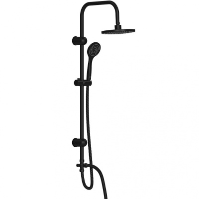 Душевая система Dorff Comfort D0708000BL Черная