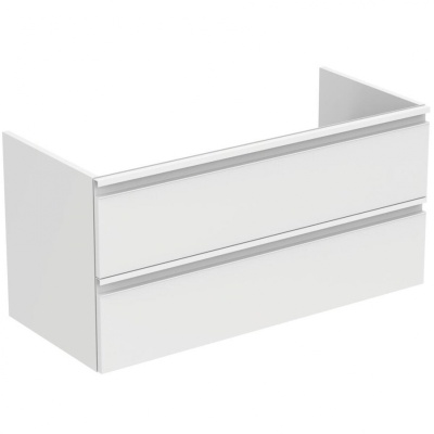 Тумба под раковину Ideal Standard Tesi 100 T0052OV подвесная Белая глянцевая