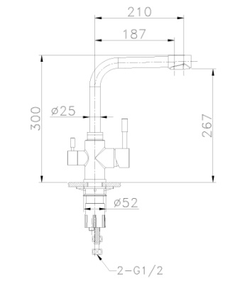 Смеситель Lemark Expert LM5061S для кухонной мойки