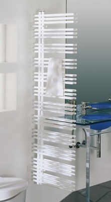 Полотенцесушитель Zehnder Yucca asymmetric YADE-130-050/YD Белый правый с электропатроном WIVAR