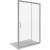 Душевая дверь в нишу Good Door Infinity WTW-120 120 профиль Хром стекло прозрачное