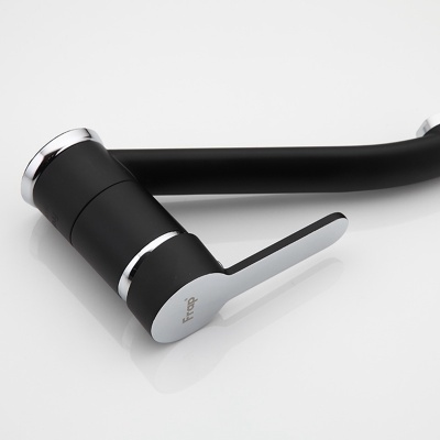 Смеситель для кухни Frap F454 Белый Хром