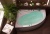 Акриловая ванна Aquanet Luna 155x100 L 203996 без гидромассажа