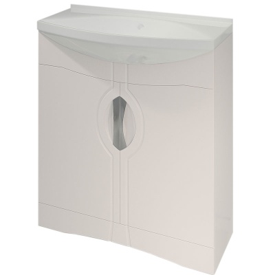 Тумбу под раковину Какса-А Каприз Элеганс 85 004339 Белый