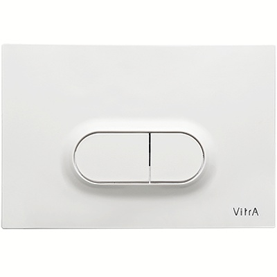 Клавиша смыва Vitra Loop O 740-0500 Белая глянцевая