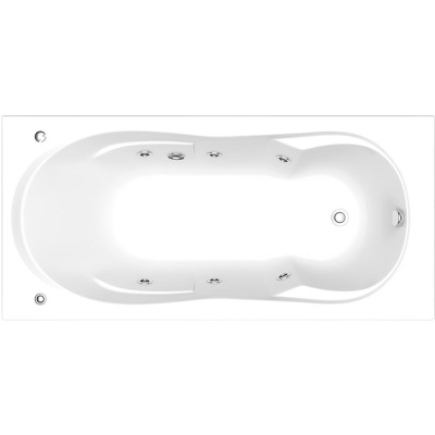 Акриловая ванна Bas Ахин 170x80 без гидромассажа