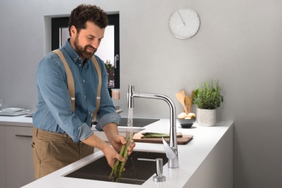 Смеситель для кухни Hansgrohe Talis Select M51 73867000 Хром