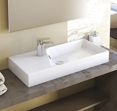 Раковина Jacob Delafon Rythmik 100 EXN112-00 Белая