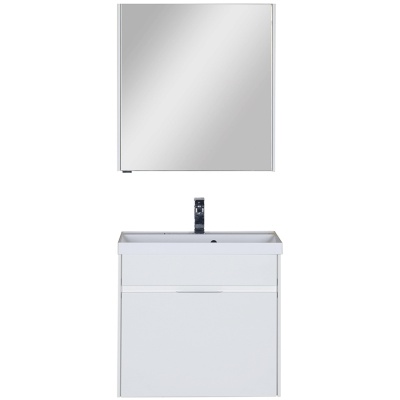 Комплект мебели для ванной Aquanet Латина 70 180122 подвесной Белый