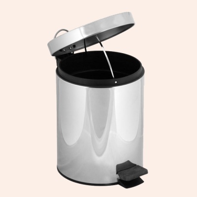 Ведро мусорное TW Harmony TWCV010-3cr Хром