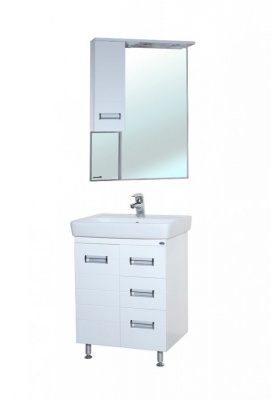 Тумба c раковиной Bellezza Сиена 70 Белая