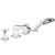 Смеситель на борт ванны Hansgrohe Metropol Classic 31449000 Хром