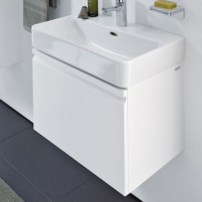 Тумба под раковину Laufen Pro S 70 подвесная Белая матовая
