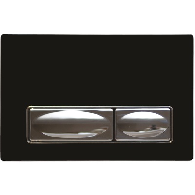Клавиша смыва Creavit GP4002.00 Черная Хром