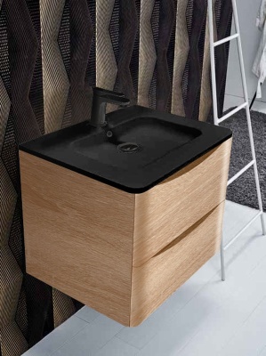 Тумба под раковину Vincea Roberta VMC-1R600WO подвесная W.Oak