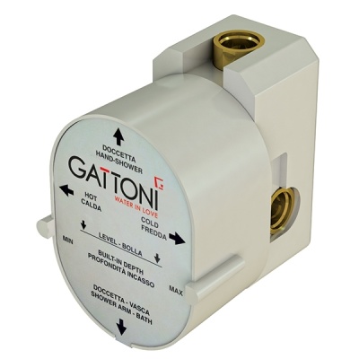 Универсальная монтажная коробка Gattoni Gbox SC0550000cr Белый