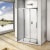 Душевая дверь в нишу Good Door Orion WTW-130 130 профиль Хром стекло прозрачное