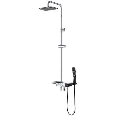 Душевая система D&K Berlin Technische DA1443715B13 Хром Черный