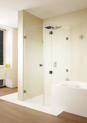 Душевой уголок Riho Scandic Mistral M208 90x90 GX0303201 L профиль Хром стекло прозрачное
