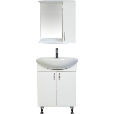 Тумба с раковиной Orange Роса Ro-60TUW Белая