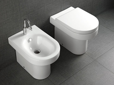 Унитаз Hatria Daytime YXV4 приставной без сиденья