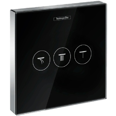 Переключатель потоков Hansgrohe Select 15736600 Черный хром