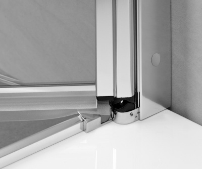 Дверь для душевого уголка Radaway Eos II KDJ 90x195 профиль хром, стекло прозрачное, левая