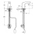 Смеситель для раковины Vitra Aquatech Wing A47104EXP Хром