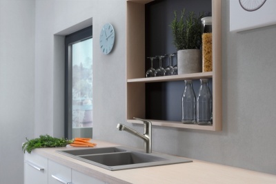 Смеситель для кухни Hansgrohe Focus M427-H150 71814800 Сталь