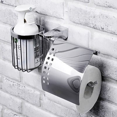Держатель туалетной бумаги и освежителя WasserKRAFT Kammel К-8359 Хром