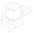Стакан для зубных щеток AM.PM Inspire 2.0 A50A34300 Хром