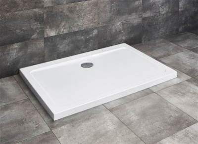 Акриловый поддон для душа Radaway Doros D 80x90x5 белый