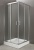 Душевой уголок BelBagno UNO-195-A-2-90-C-Cr 90x90 профиль Хром стекло прозрачное
