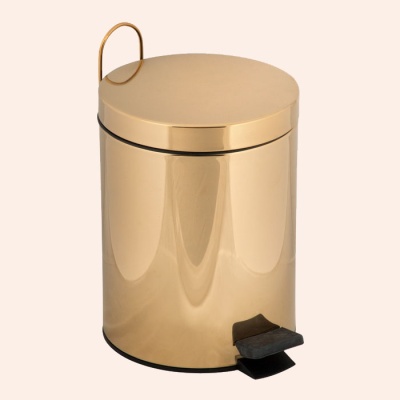 Ведро мусорное TW Harmony TWCV010-3cr Хром