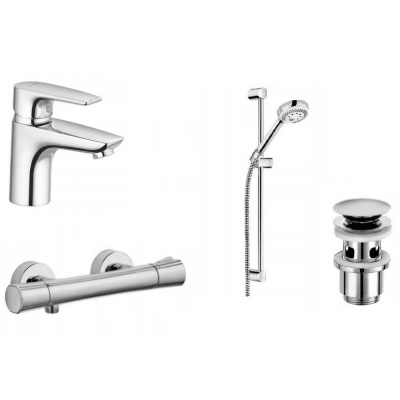Комплект смесителей Kludi Pure&Solid 348490575 Хром