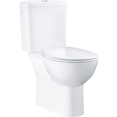 Унитаз компакт Grohe Bau Ceramic 39346000 с бачком и сиденьем Микролифт