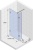Душевая перегородка Riho Scandic S402 140 GC78200 профиль Хром стекло прозрачное