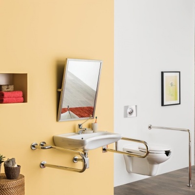 Поручень для раковины Creavit TB100 Хром