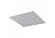 Верхний душ Teorema Square Flat 200 IHO62CRSC Хром