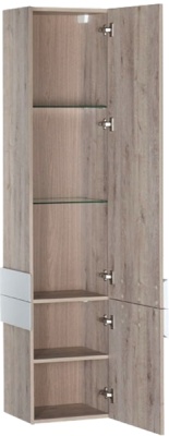 Шкаф пенал Aquanet Мадейра 40 183068 подвесной R Дуб кантри