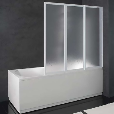 Шторка на ванну Kolpa San Quat TP 140 профиль Белый Шторка на ванну Kolpa San Quat TP 140 профиль Белый